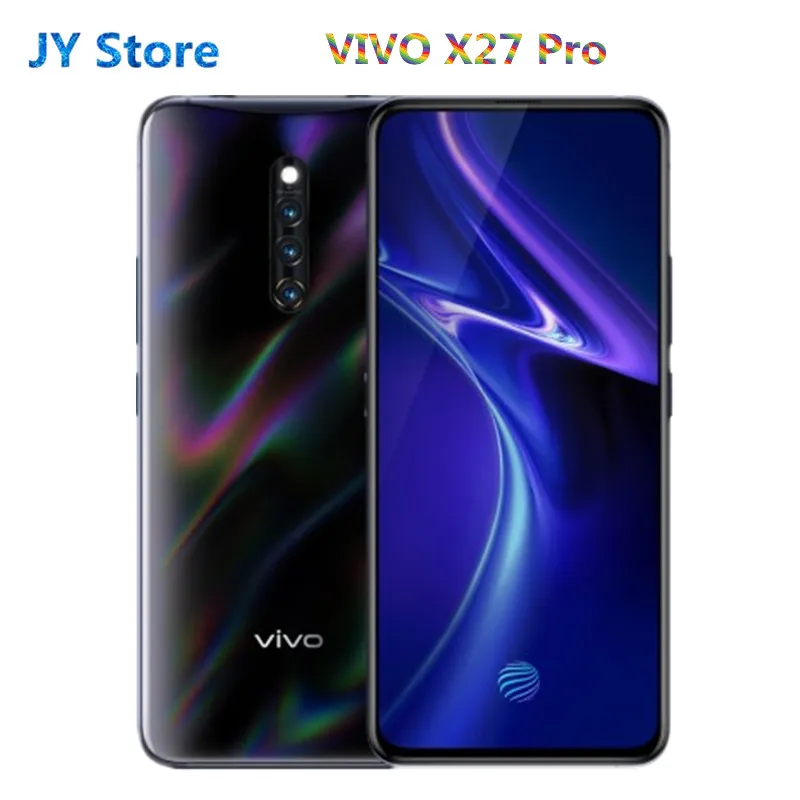 Мобильный телефон Vivo X27 Pro Snapdragon 710 Android 9,0 6," ips 2460X1080 8 Гб ram 256 ГБ rom 48.0MP подъемная камера