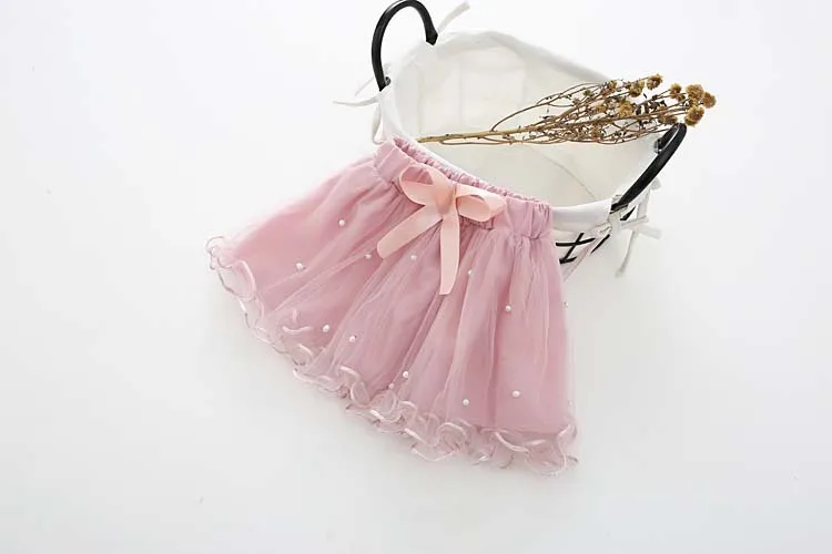 2019 г. Юбки для маленьких девочек короткая многослойная юбка-пачка малышей