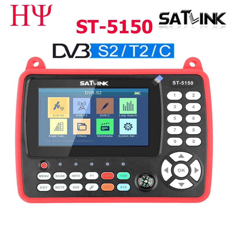 Оригинальный спутниковый искатель SATLINK ST-5150/T2/C COMBO HD счетчик H.265 HEVC Φ поддерживает