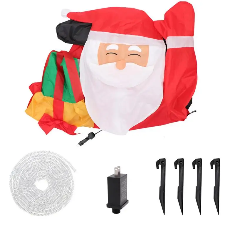 

Inflatable Santa Claus Night Light Figure Outdoor Garden Toys Christmas Party Decorations New Year Xmas Decor 150cm EU Plug
