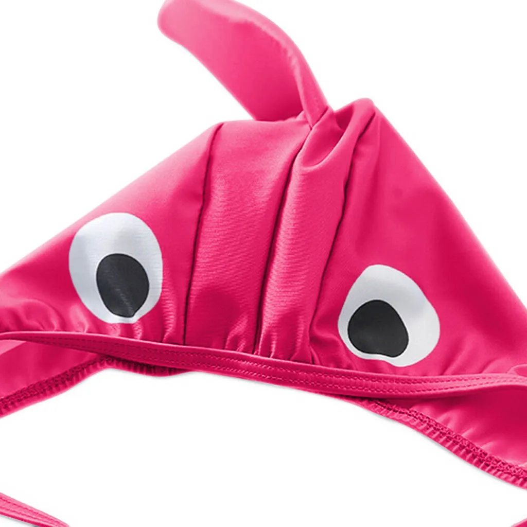 Детский цельный купальник для девочек купальный костюм с мультяшным рисунком +