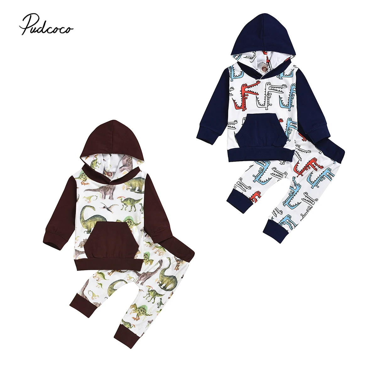 2020 одежда для малышей на весну и осень хлопковый топ с капюшоном карманами