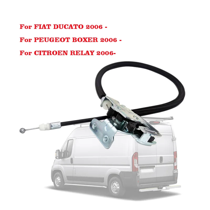 Замок замка задней нижней левой двери для Fiat Ducato Peugeot Boxer Citroen Jumper 2006 ON 1345734080 1385567080