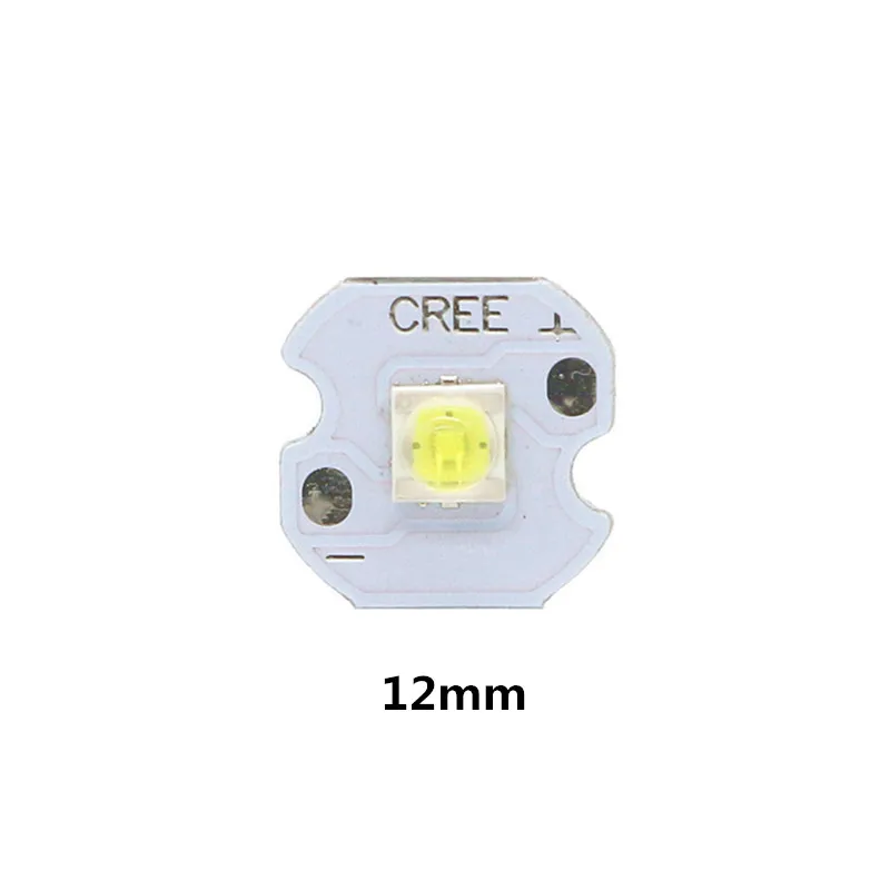 3535 Cree 1-3 Вт высокой мощности Мощность светодиодный излучатель холодный белый диода 8/12/14/16/20 мм Алюминий PCB DC3.2-3.4V Светодиодный драйвер для DIY фонарик лампы