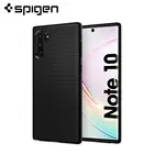 Чехол Spigen Liquid Air для Samsung Galaxy Note 10 5G, матовый черный гибкий Противоскользящий тонкий легкий чехол из ТПУ 628CS27373