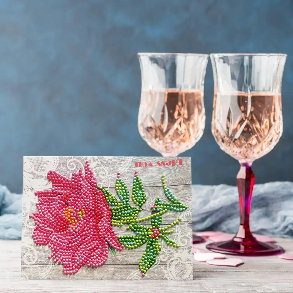 5D DIY сверла алмазная живопись Валентина поздравительная открытка праздничные