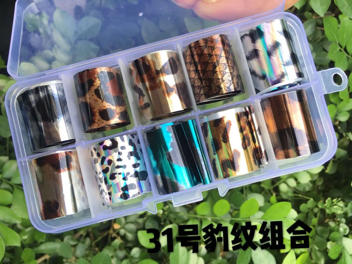 4*100 см Лазерная Серебряная Золотая фольга для ногтей голограмма цветная