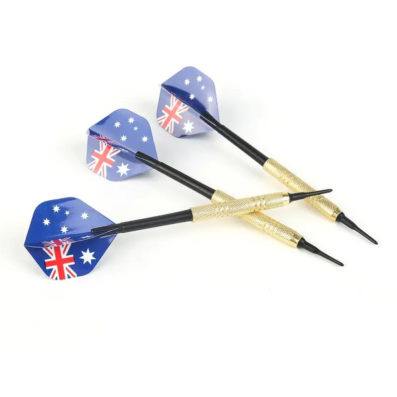 

12 Pc Plastic Soft Tip Darts With 36 Extra Tips Four Kind Nice Flights Set Tips Needle Replacement For Electronic Dart Accessory