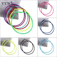 12pcslot women 80mm hoop earrings big circle round exaggerated fashion jewelry accessories stoving varnish earring brincos