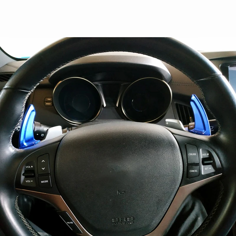 Auto Aluminium Lenkrad DSG Verschiebung Paddle Shifter Erweiterung Für Hyundai Genesis Coupe 2012-2014 Innen Auto Auto-styling