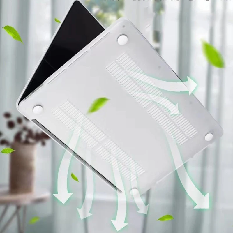 

LAPTOP CASE For Macbook Air 13 A2337 A1932 A2179 Touch bar/ID NEW M1 Chip Air pro retina 11 12 13.3 15 16 inch A2338 A2251 A2289
