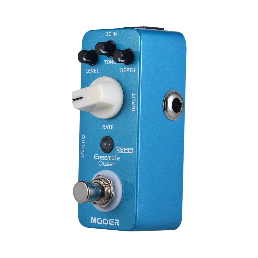 MOOER Ensemble Queen Bass Chorus Effect Pedal True Bypass Full Metal Shell guitar accessories