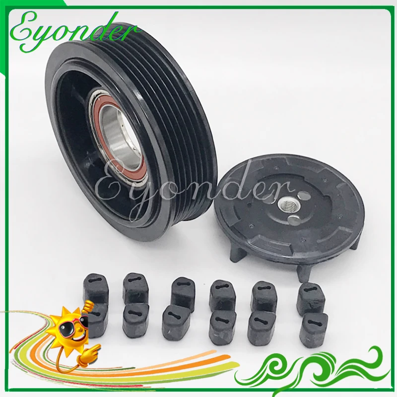 AC A/C кондиционер компрессор шкив муфты для Citroen C3 C4 GRAND PICASSO DS3 для peugeot 208 308 3008 2008 9675655880