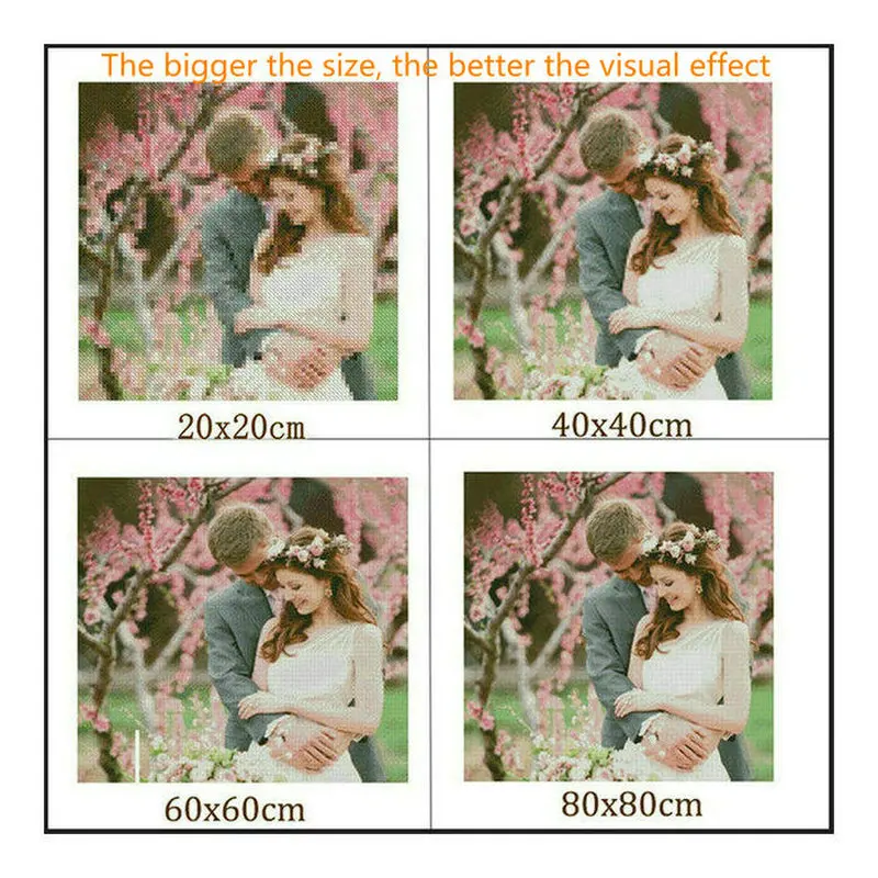 5d full square / round diamond painting wind chime color icon 40x80cm mosaic decorative sticker diy embroidery | Дом и сад