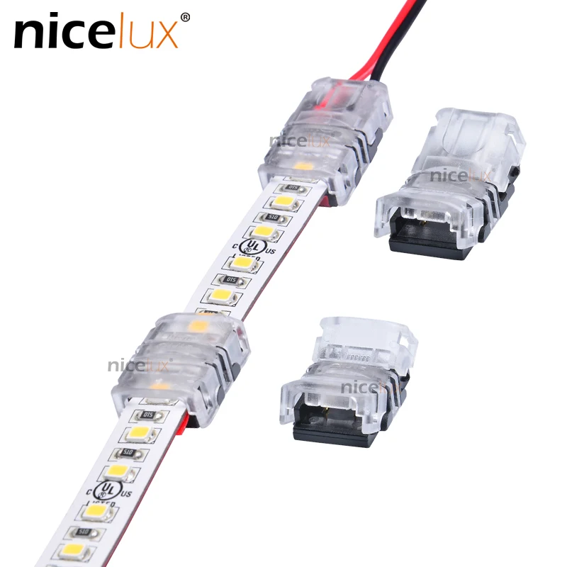 LED Strip Connector 2,3,4,5,6 Pin 5,8,10,12mm for RGB, CCT,WS1812B, RGBW and RGBWW Light Waterproof and Non Waterproof, CE RoHS