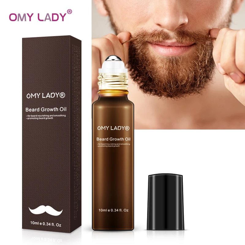 

OMY LADY Organic Men Beard Growth Oil Morocco Nourish Natural Luster Beard Anti-hair loss Groomed Beard Anti-split Essence