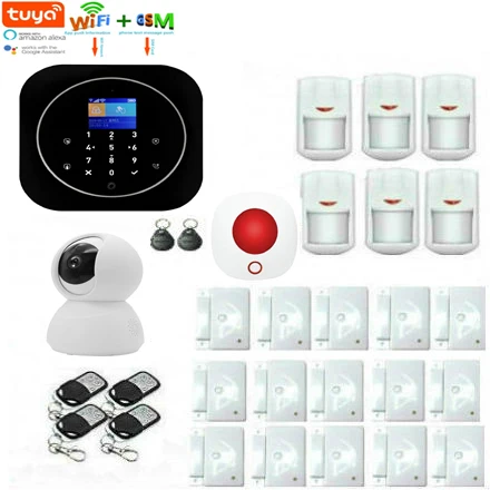 Yobang безопасности Беспроводная Tuya домашняя Аварийная сигнализация wifi gsm