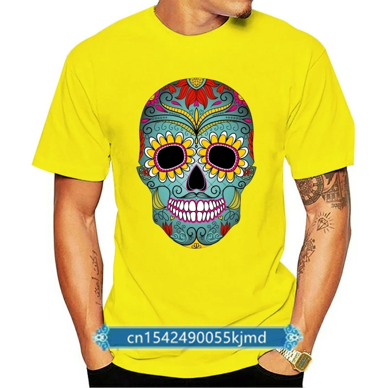

Men T Shirt Day Of The Dead Funny t-shirt Novelty Tshirt Women