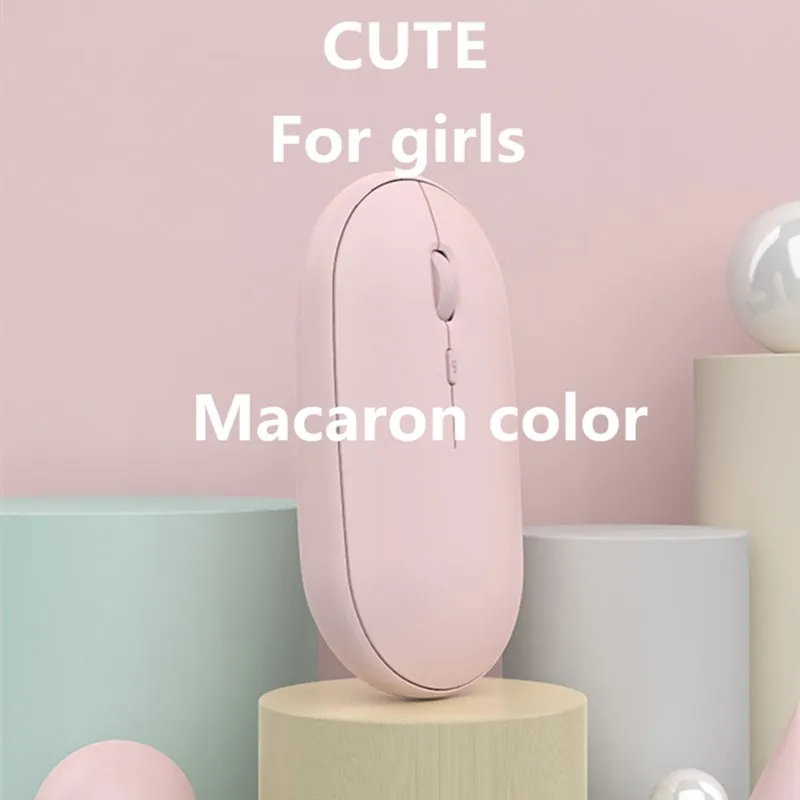 Мышь Macaron Беспроводная Бесшумная 1000 ГГц 2 4 dpi | Компьютеры и офис