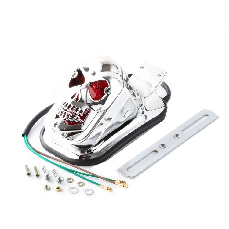 Хромированный стоп сигнал для мотоцикла велосипеда 12 В| |