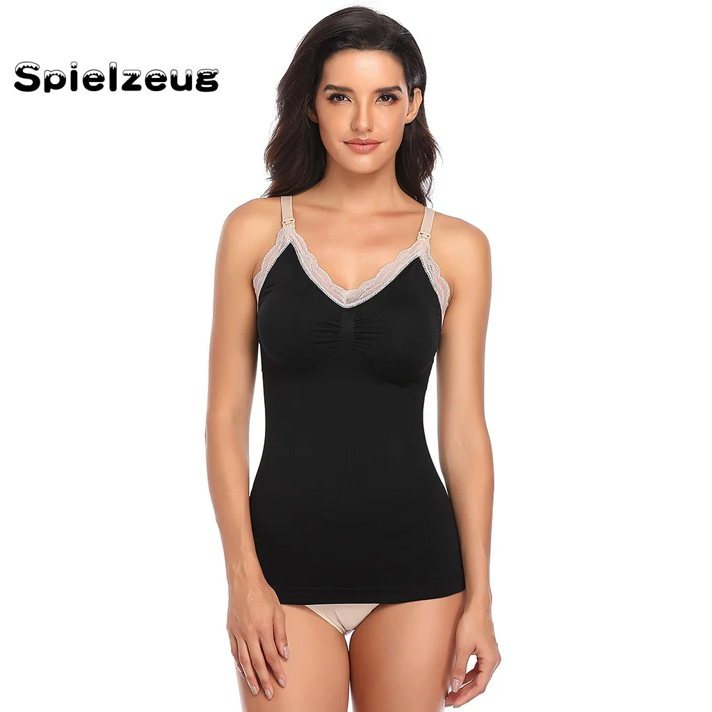 Дамы беременных Кружева беспроводной лактация жилет кормящих грудью открытая