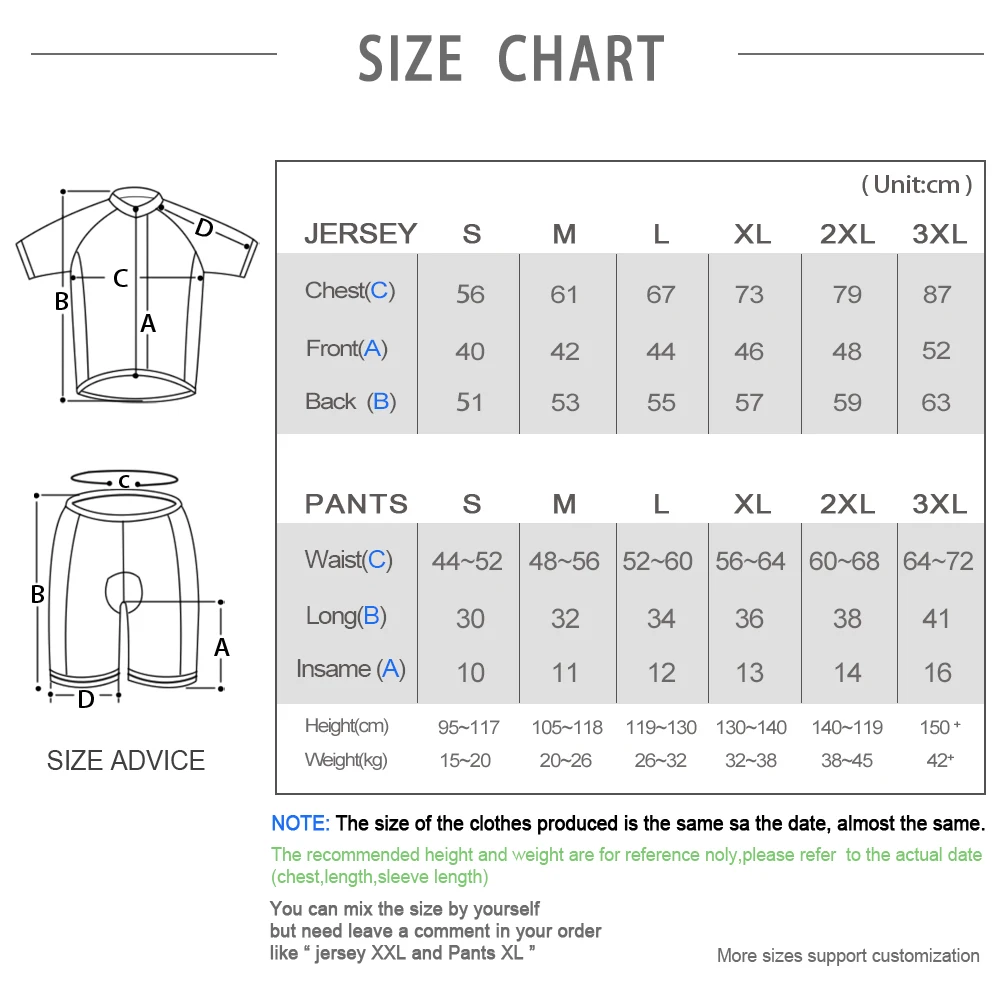 

2021 Kid's Cycling Jersey Set Boys Short Sleeve Summer Cycling Clothing MTB Ropa Ciclismo Child Bicycle Wear Sports Suit