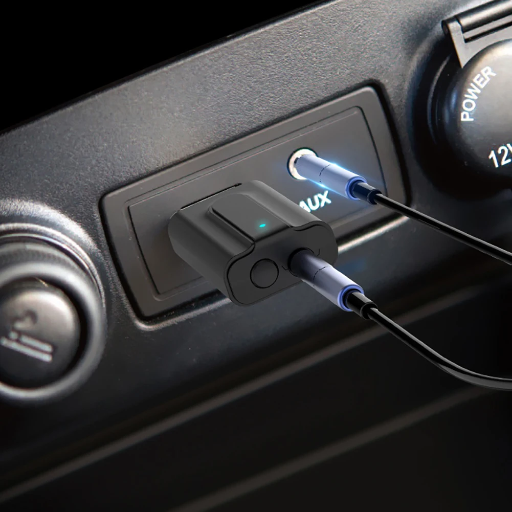 Bluetooth 5 0 передатчик приемник ТВ 2 в 1 3 мм AUX HIFI стерео аудио USB беспроводной мини
