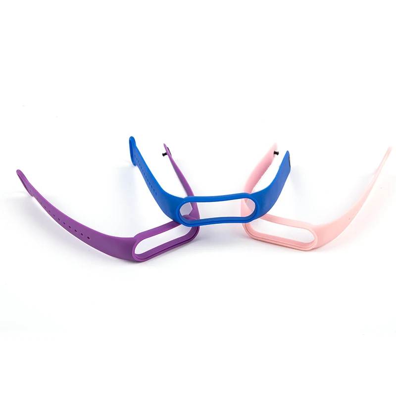 

Replacement Silicone Smart Watchband Bracelet For Mi Band 5 4 3 Strap