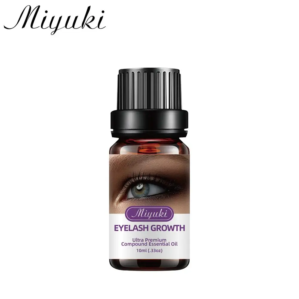 

10ML Eyelash Enhancer Eye Lash Growing Essence Oil Eyelashes Growth Eyebrow Natural Longer Thicker Essential Oil
