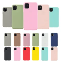 matte phone case for iphone 11 pro xs max x xr se 2020 6 7 8 plus 12 mini fundas shockproof fashion soft tpu ultra thin cover