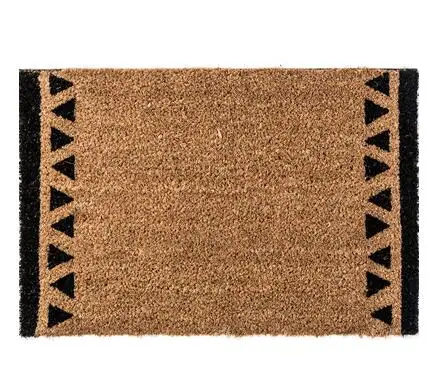 Открытый пылеудаляющие входная дверь коврик из натурального волокна кокосовых