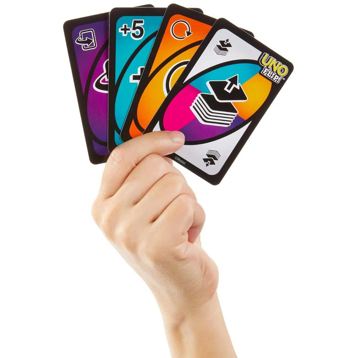 Mattel UNO: флип! Kartenspiel забавная настольная игра многопользовательская карточные