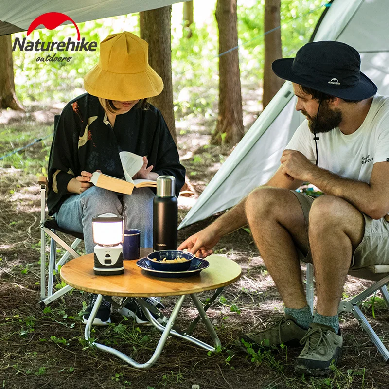 Складной Бамбуковый стол Naturehike прибор для удаления вмятин круглый барбекю