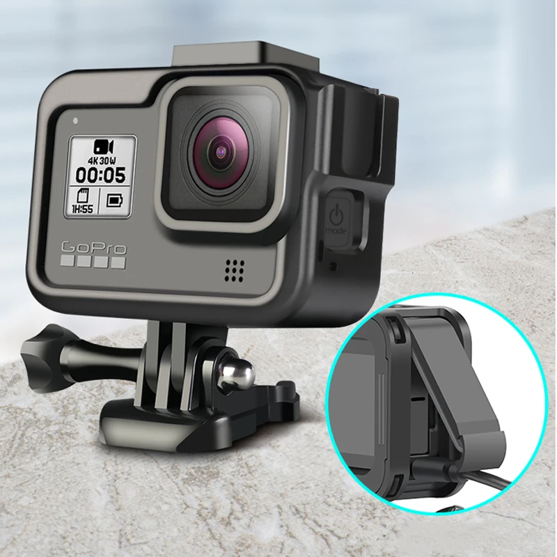 Новинка 2019 стандартная защитная рамка из алюминиевого сплава чехол для GoPro Hero 8