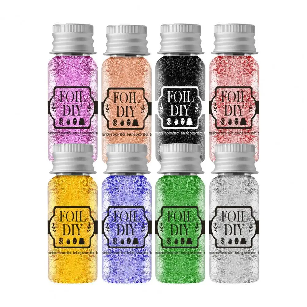 

50% Hot Sale Nail Powder Sequins Flakes Foil Nail Care Irregular Nail Decoration for Beauty Salon