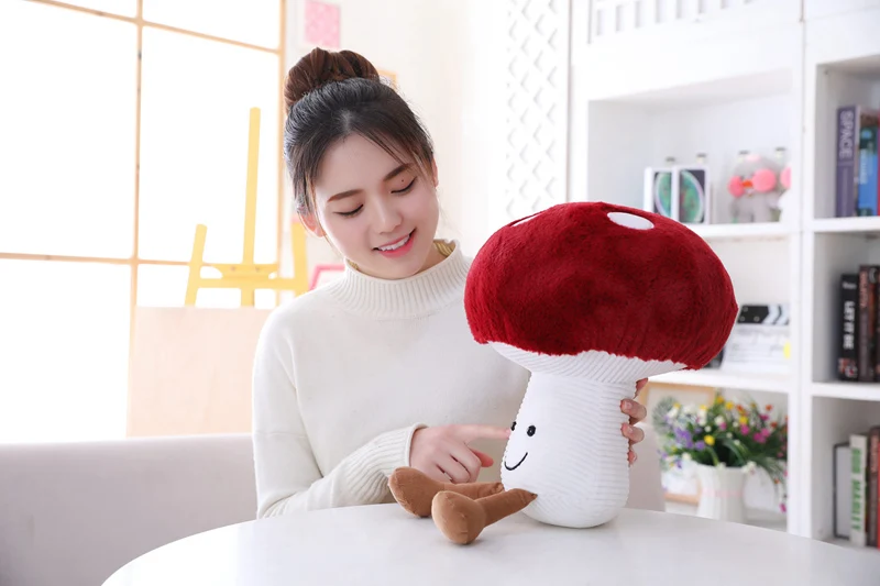 20-40 см милые авокадо гриб мороженое плюшевые игрушки Kawaii мультфильм фрукты овощи мягкие удобные Куклы Игрушки для девочек мальчиков