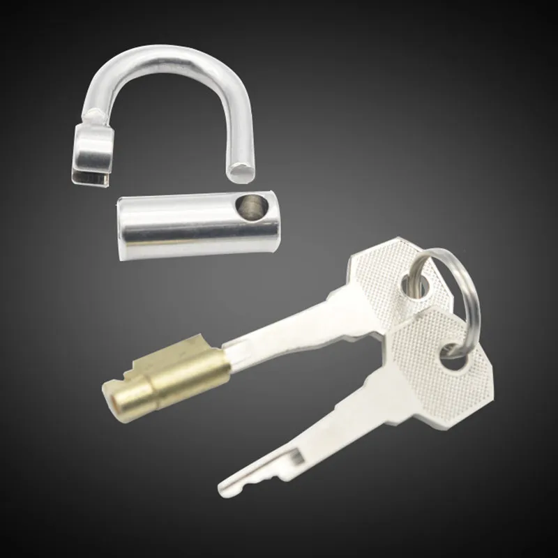 Новая нержавеющая сталь петух клетка с титановая заглушка d кольцо замок РА Glans