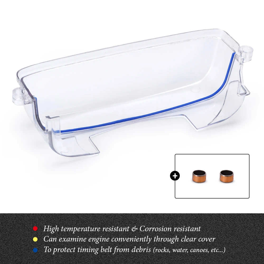 LZONE турбо кулачок шкив ремень ГРМ Крышка ясно для 2JZ Тойота Супра Aristo JZZ31 JZA80 JZS147 JZX91