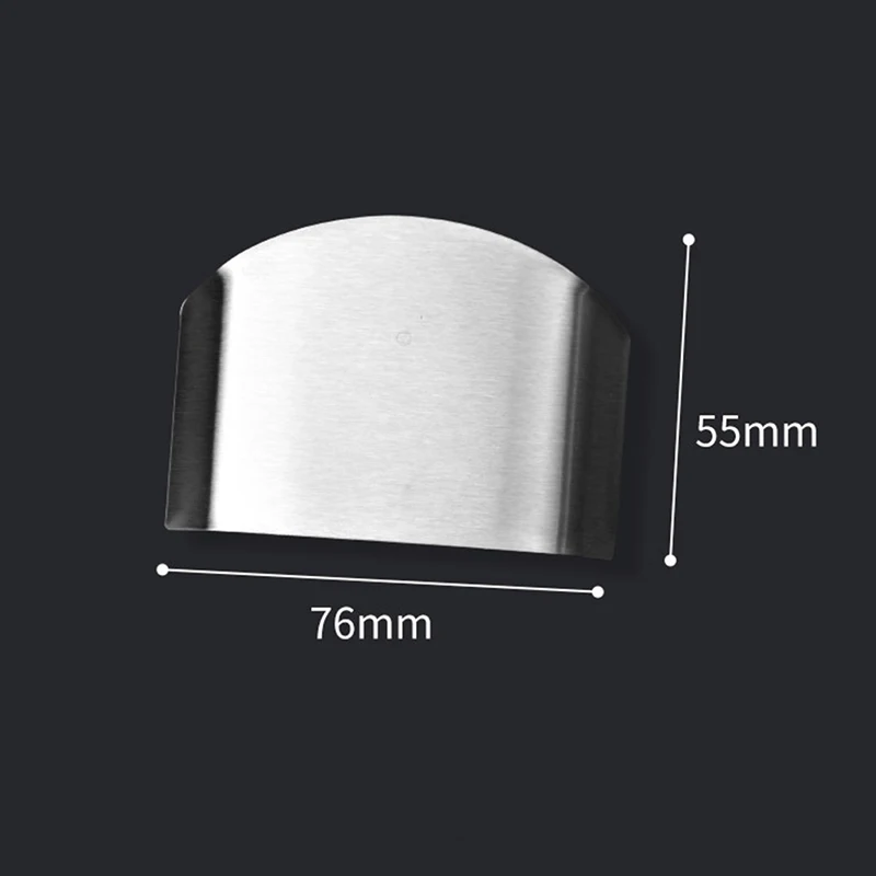 

Stainless Steel Finger Guard Protect Finger Hand Finger Hand Protector Safe Slice Knife Cutting Finger Protection Kitchen Tool