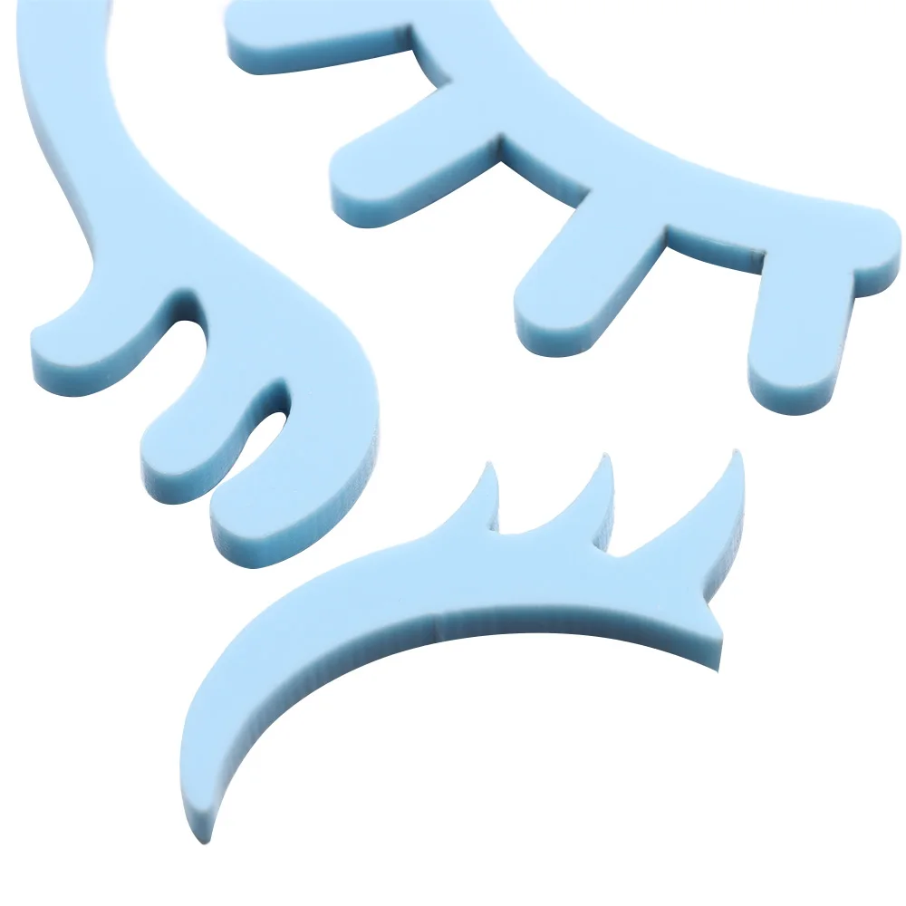 Форма для выпечки акриловые аксессуары ресниц в виде единорога 3D сделай сам