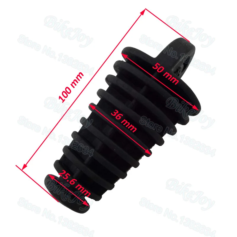 Глушитель для выхлопной трубы черный глушитель очистки подходит грязи питбайка