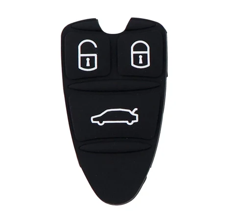 

YIQIXIN для Alfa Romeo 159 Brera 156 Spider 3 кнопочный Чехол для автомобильного ключа силиконовая Резина Замена смарт-карты ремонт кожи