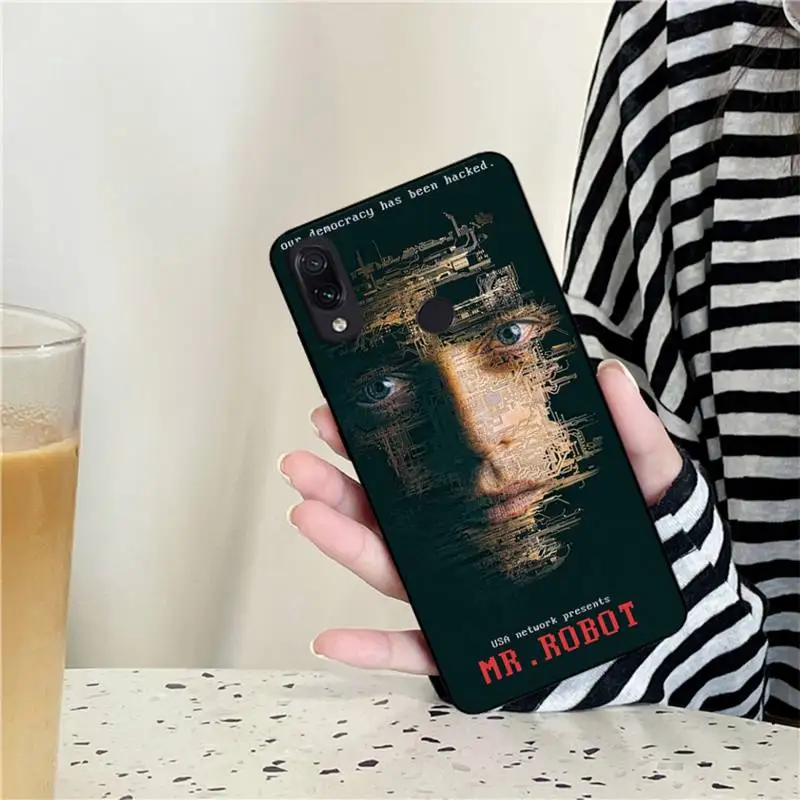 Чехол для телефона Mr Robot Fundas чехол Xiaomi 8 9 Note10 Redmi 9T Note9 4G | Мобильные телефоны и