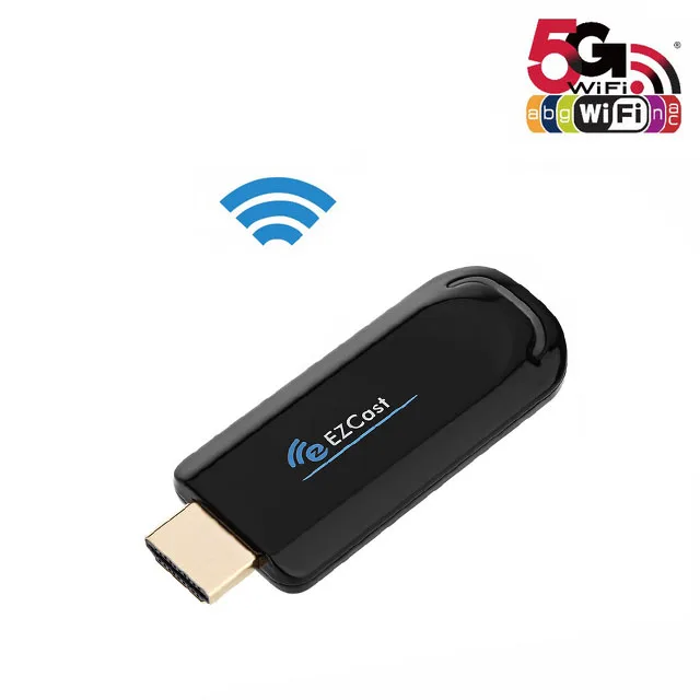 5G 1Gen EZCAST 1 2 5G HDMI HD tv Dongle двухдиапазонный HD беспроводной WiFi Miracast Airplay DLNA tv Stick дисплей видео адаптер для iOS Android - Цвет: 5G 1Gen