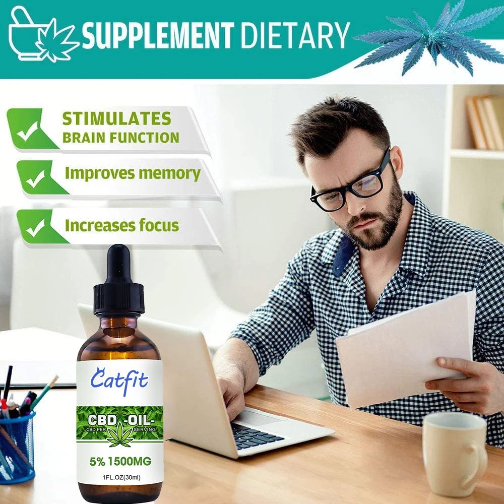 

CatFit Natural CBD Hemp Oil Analgesic Skin Care Sleep Aid Relieve Stress Moisturizing Essential Oils And Pain Relief Hemp Balm
