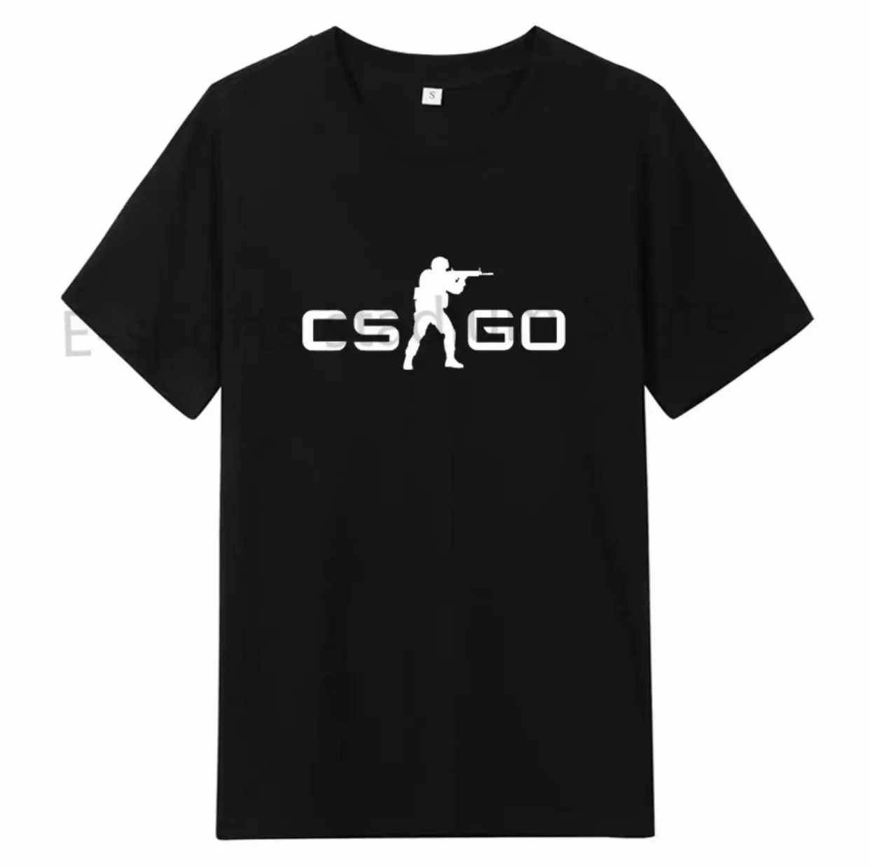 

Мужская футболка, Новинка лета 2021, хлопковая Футболка CSGO Rush B, Лидер продаж, уличная модная детская футболка большого размера в стиле Харадзю...