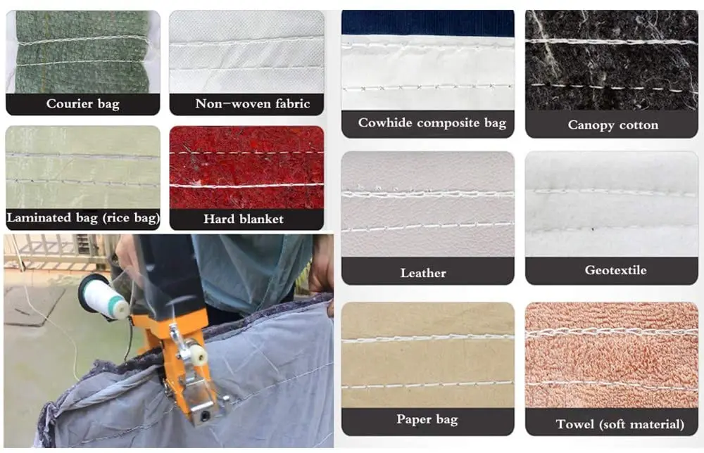 

Gun-type Portable Electric Packet Machine Portable Sewing Machine Strapping Woven Sealing Machine