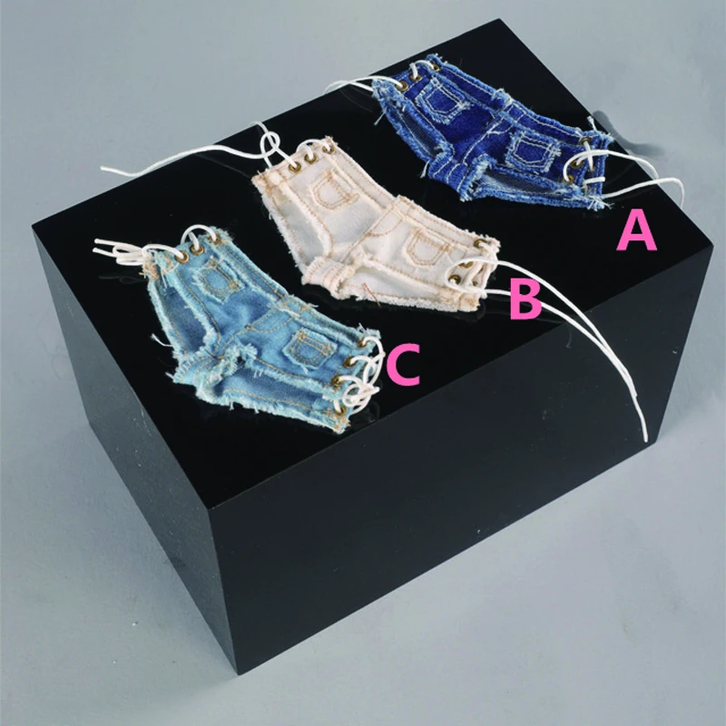 

CCTOYS 1/6 Female Soldier Trend CC024 Women's Shorts Jeans Sexy Lace Hot Pants for 12" Action Figure DIY in Stock