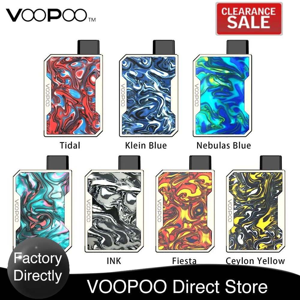 Новейший набор для вейпа VOOPOO DRAG Nano Pod с батареей 750 мАч и картриджем 1 мл чипом GENE