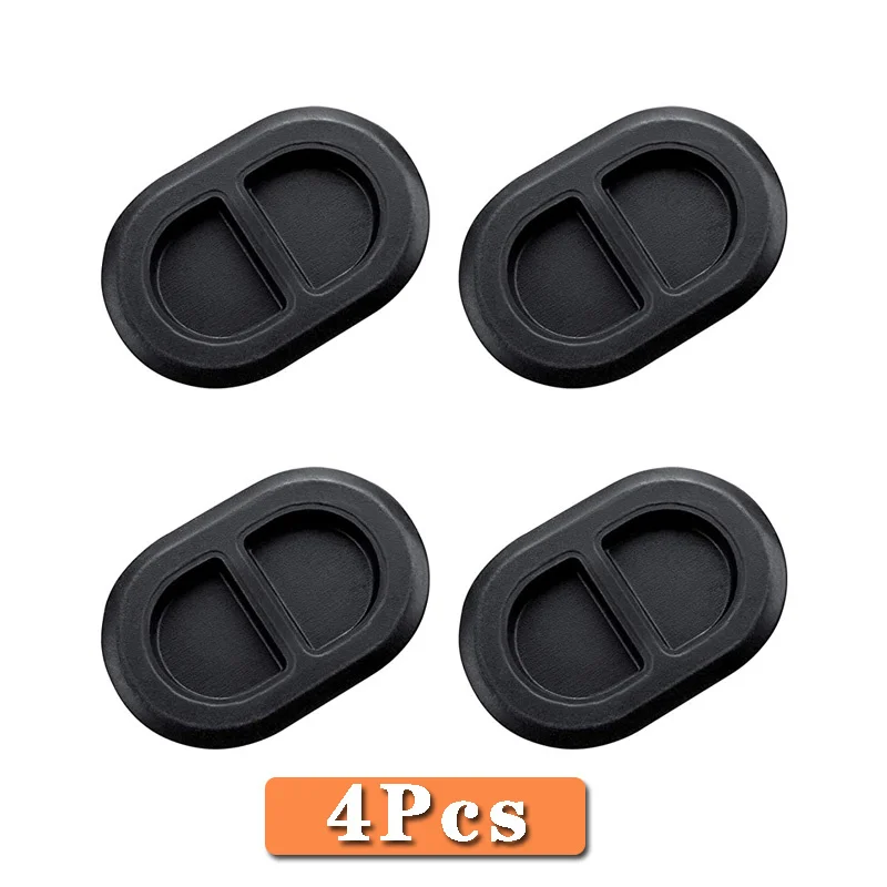 

Для Jeep Wrangler JK JKU JL JLU 2007-2024 сливная пробка поддона, задняя передняя напольная резиновая пробка, 4 шт./компл.